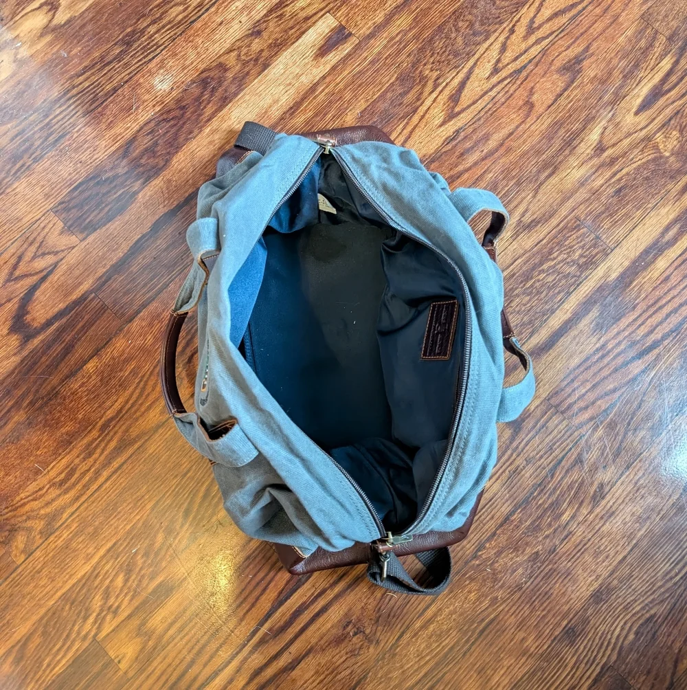 Links and Kings Canvas Duffel Bag